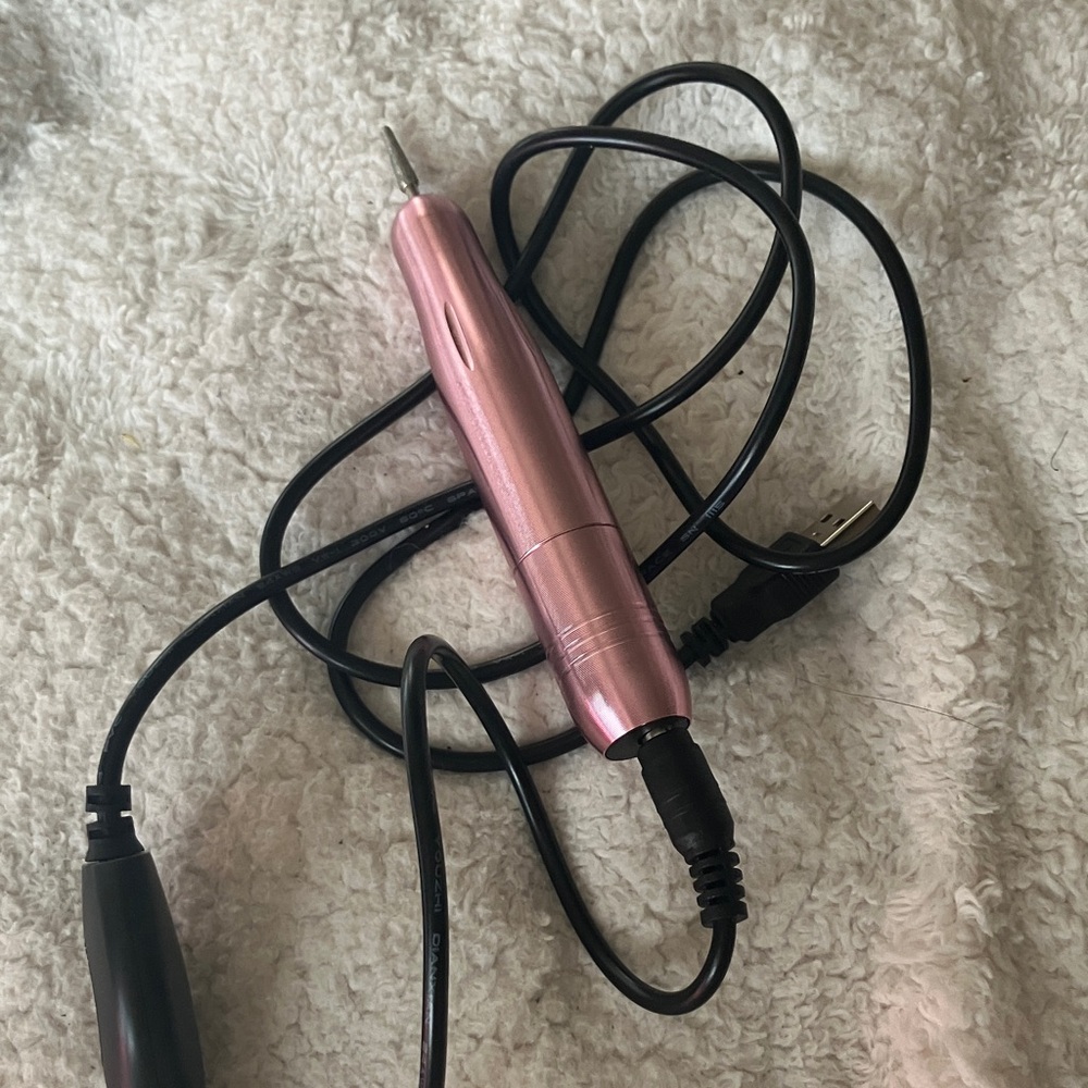 Pink Electric Nail Drill